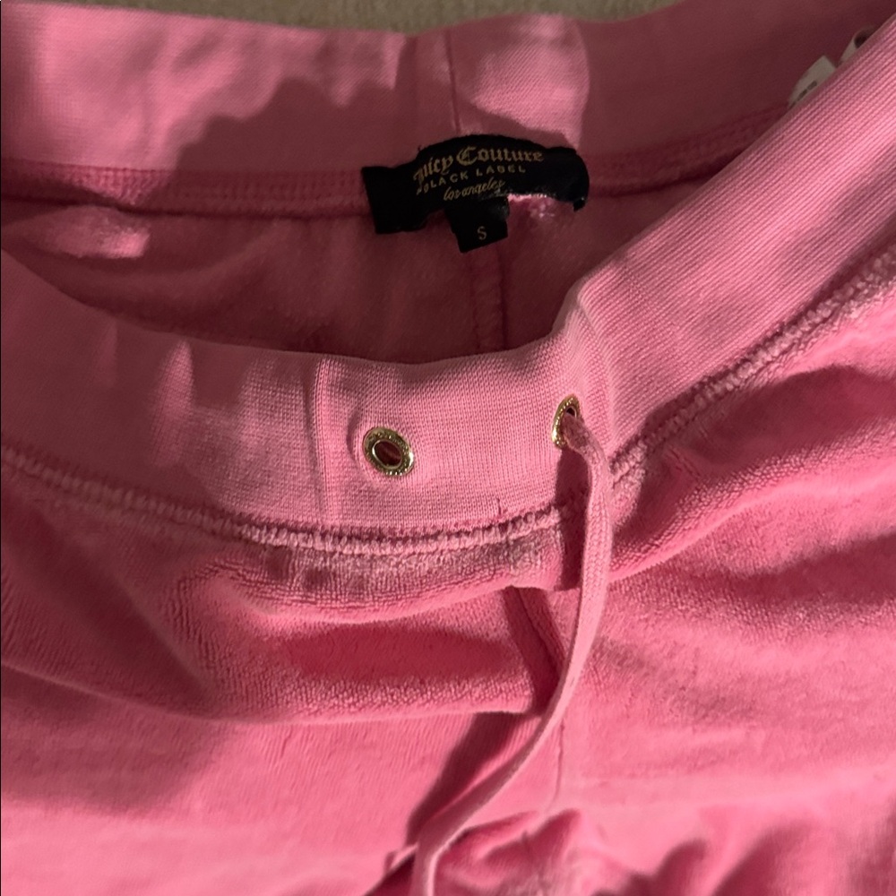 JUICY COUTURE pink Velour Joggers - Picture 2 of 6